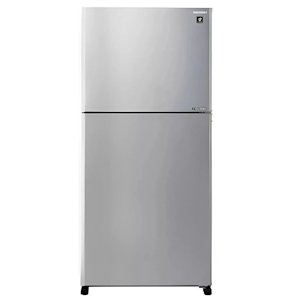 براد Sharp بسعة 710 لتر، تبريد هجين، إنفرتر، لون فضي - الصورة 2