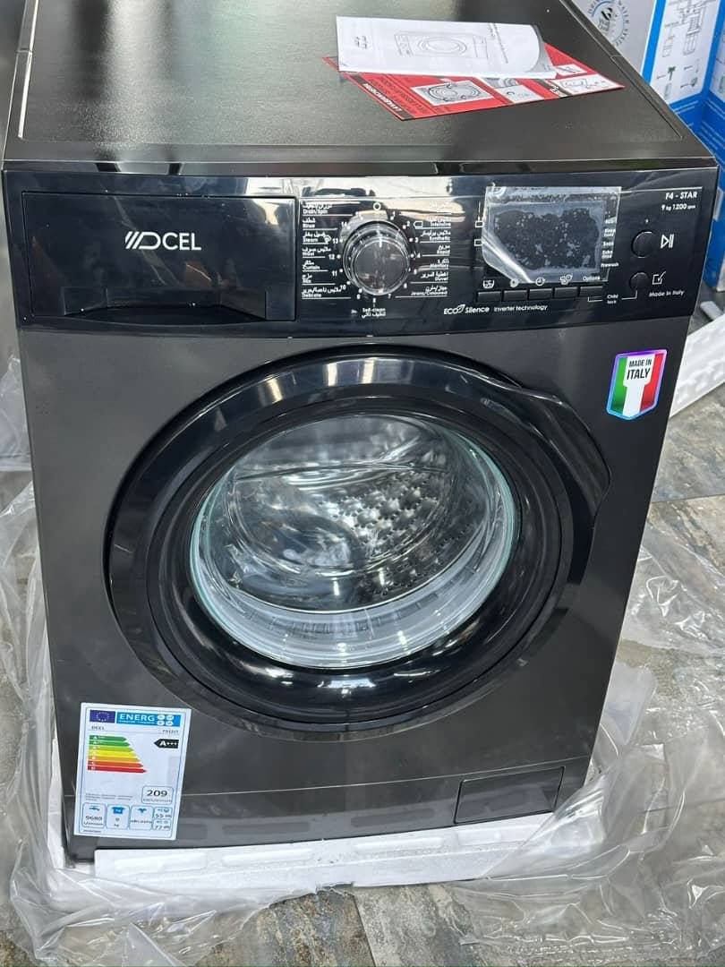 غسالة ديسل إيطالي تحميل أمامي 9 كغ – F912