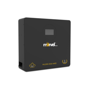 بطارية ليثيوم MARVEL LiFePO4 25.6V 200Ah جداريّة للطاقة الشمسية