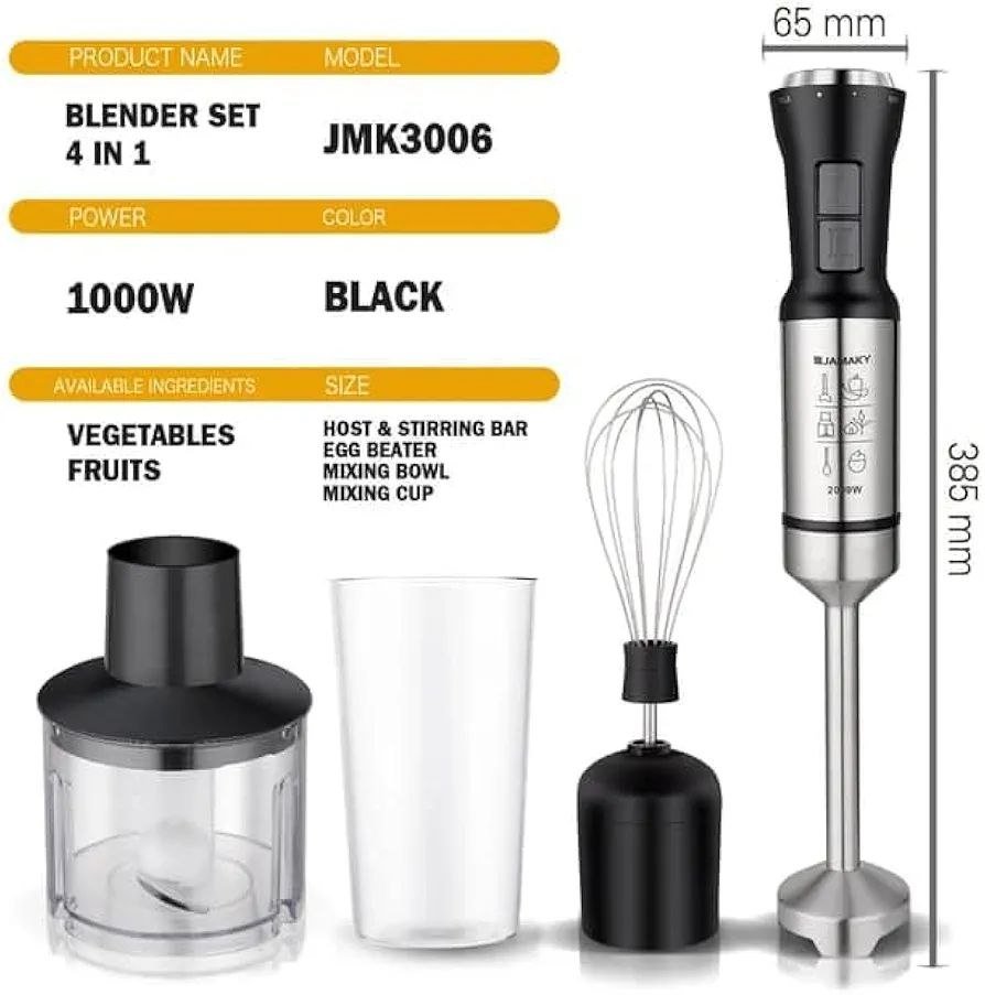 محضرة Jamaky 4 في 1 موديل JMK3006A - الصورة 3