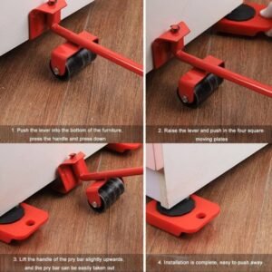 قواعد بعجلات لتحريك الأثاث