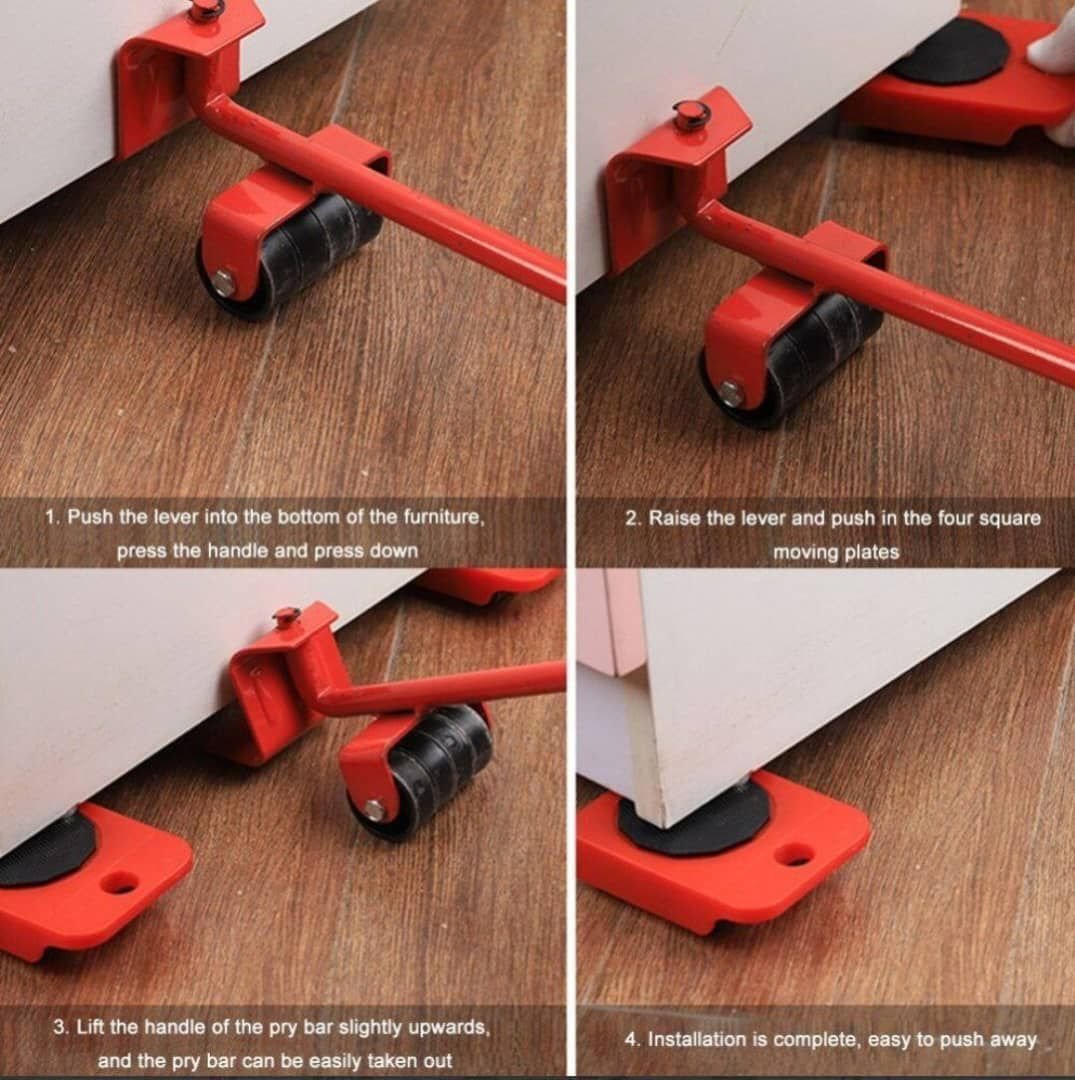 قواعد بعجلات لتحريك الأثاث