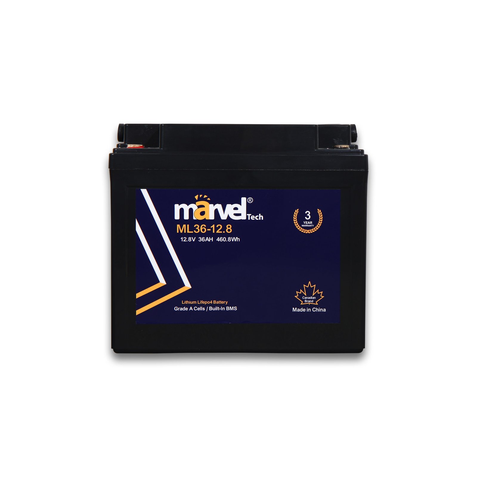 بطارية ليثيوم MARVEL LiFePO4 12.8V 36Ah - الصورة 4