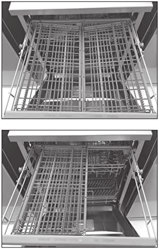 غسالة أطباق Sharp بسعة 14 مكان، 8 برامج، لون فضي - الصورة 2