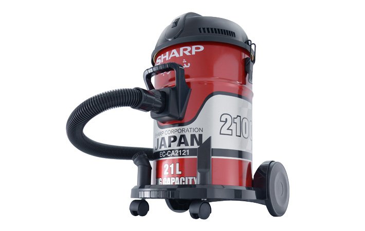 مكنسة برميل Sharp 2100 واط، محرك نحاس خالص، سلك 8 متر