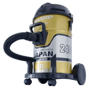 مكنسة برميل Sharp 2400 واط، محرك نحاس خالص، سلك 8 متر